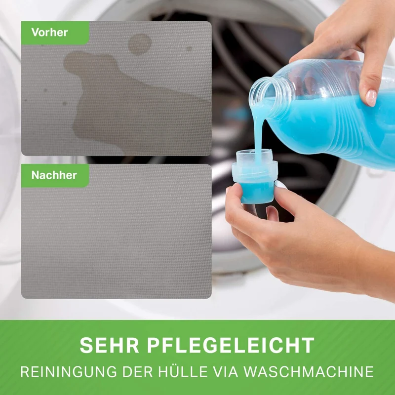 Square Indoor Riesensitzsack aus Baumwolle