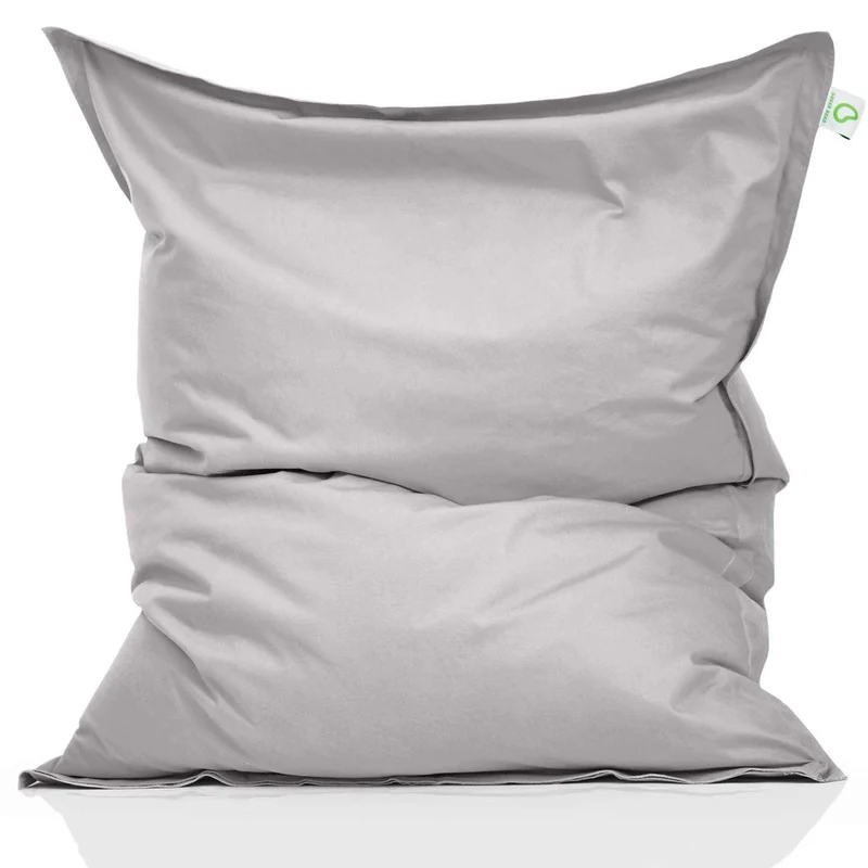 Square Indoor Riesensitzsack aus Baumwolle