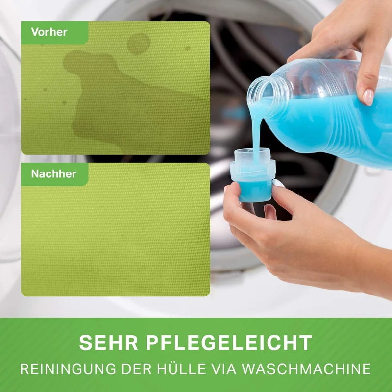 Square Indoor Riesensitzsack aus Baumwolle