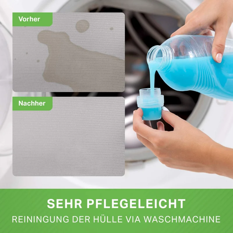 Square Indoor Riesensitzsack aus Baumwolle