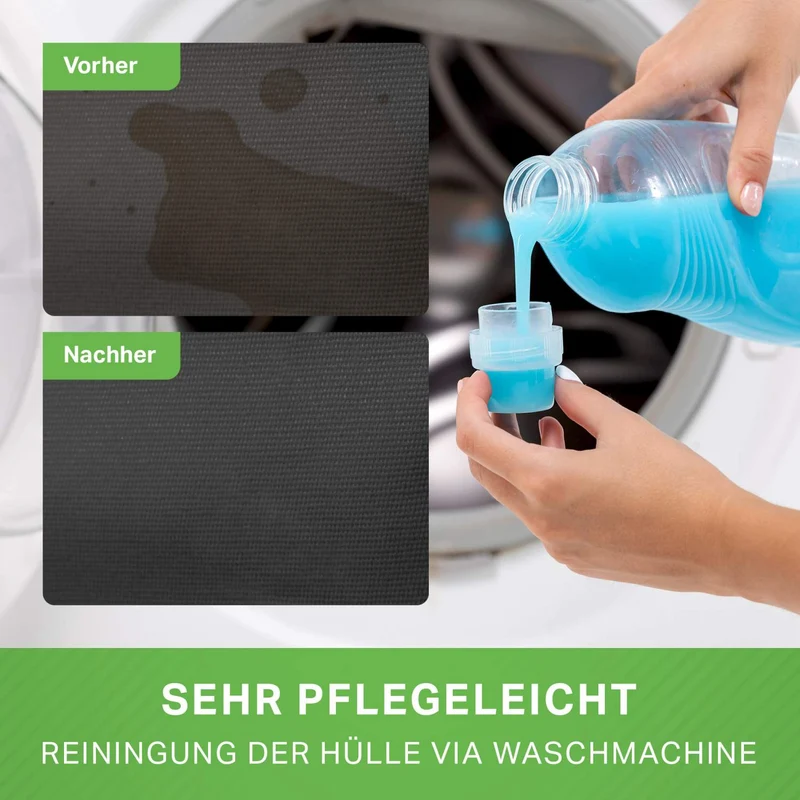 Square Indoor Riesensitzsack aus Baumwolle