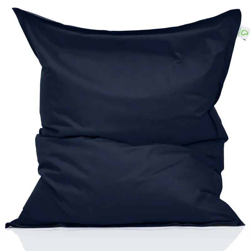 Square Indoor Riesensitzsack aus Baumwolle