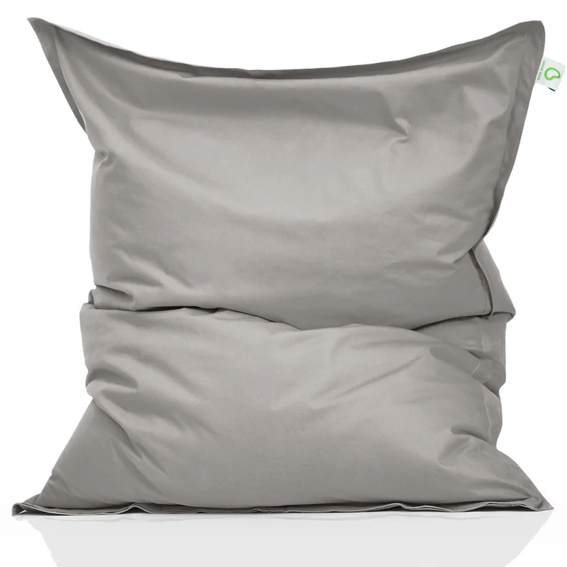 Square Indoor Riesensitzsack aus Baumwolle