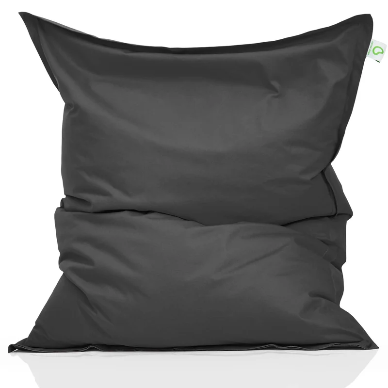 Square Indoor Riesensitzsack aus Baumwolle