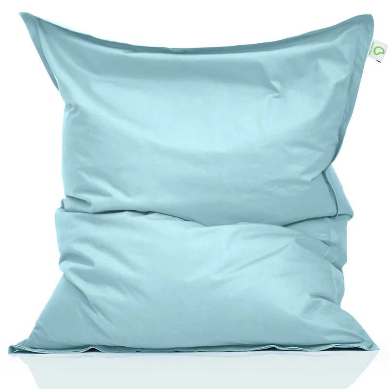 Square Indoor Riesensitzsack aus Baumwolle