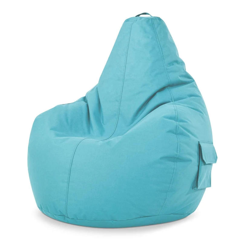 Gaming Sitzsack mit Rückenlehne & separater Tasche