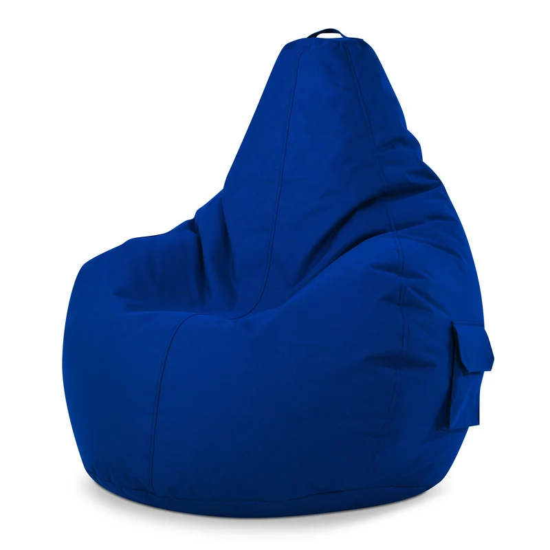 Gaming Sitzsack mit Rückenlehne & separater Tasche