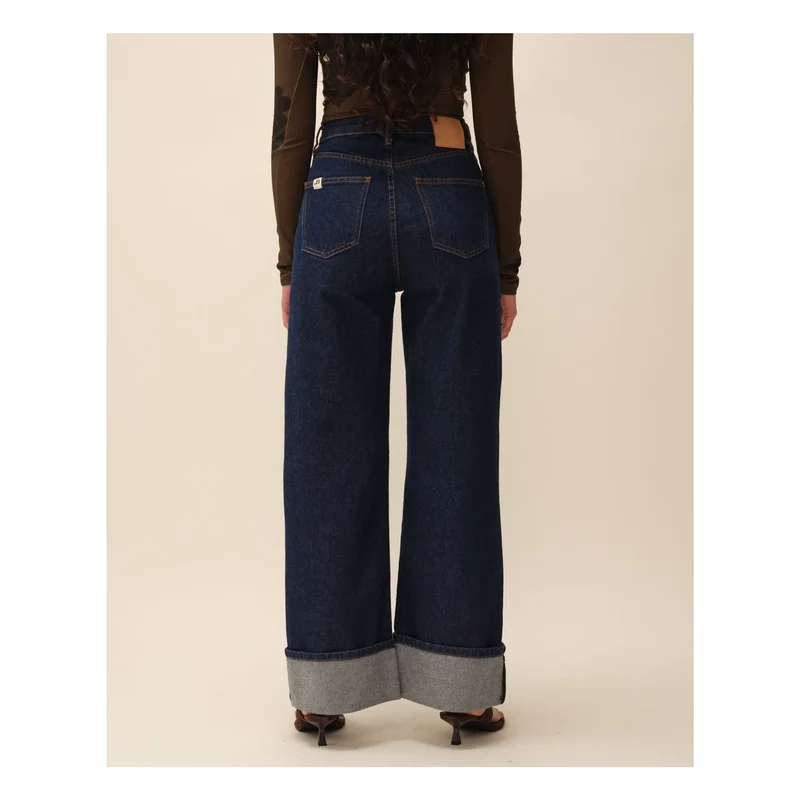 Nitah - Marwa Organik Pamuk Jeans | Denim brut