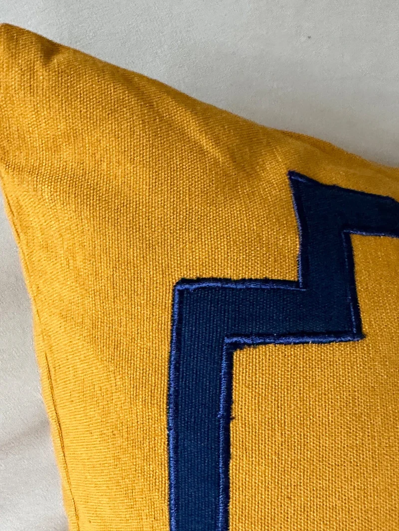 Modern Pillow Shams, Euro Sham Covers, Geometric Throw Pillows (Listing includes 2 Covers)