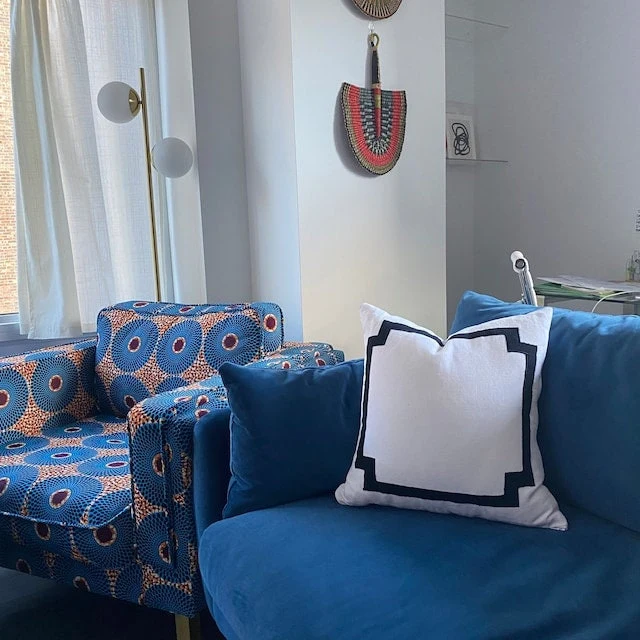 Modern Pillow Shams, Euro Sham Covers, Geometric Throw Pillows (Listing includes 2 Covers)
