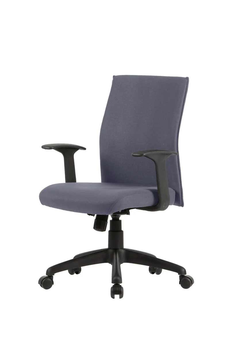 Chefsessel ROCKET Chefsessel / Kunststoff schwarz / Bezug Webstoff dunkelgrauschwarz, grün oder Cordstoff grau / Wippmechanik / Sicherheitsklemmschutz / Sicherheitsrollen / B 56, H 92,5-100,5,T 61,5 cm