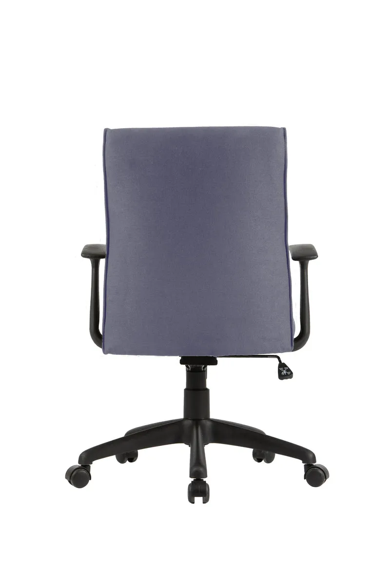 Chefsessel ROCKET Chefsessel / Kunststoff schwarz / Bezug Webstoff dunkelgrauschwarz, grün oder Cordstoff grau / Wippmechanik / Sicherheitsklemmschutz / Sicherheitsrollen / B 56, H 92,5-100,5,T 61,5 cm