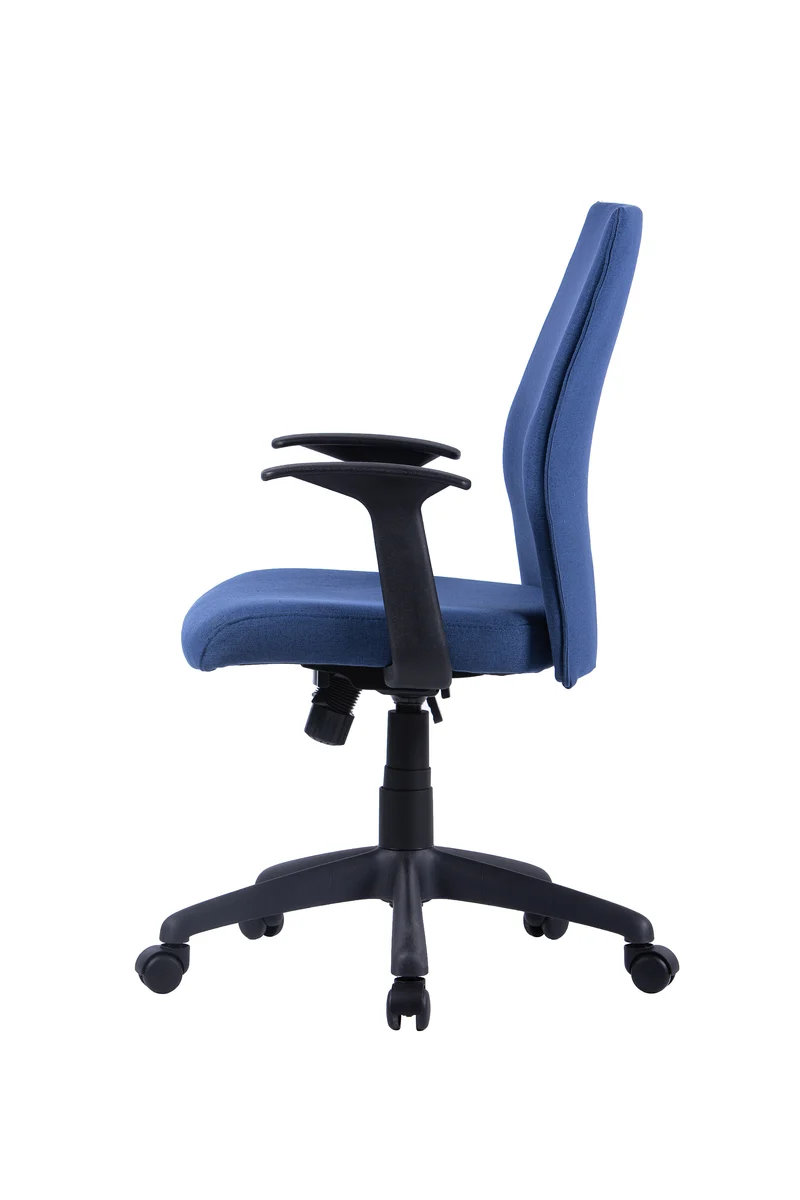 Chefsessel ROCKET Chefsessel / Kunststoff schwarz / Bezug Webstoff dunkelgrauschwarz, grün oder Cordstoff grau / Wippmechanik / Sicherheitsklemmschutz / Sicherheitsrollen / B 56, H 92,5-100,5,T 61,5 cm