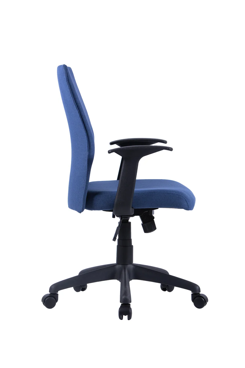 Chefsessel ROCKET Chefsessel / Kunststoff schwarz / Bezug Webstoff dunkelgrauschwarz, grün oder Cordstoff grau / Wippmechanik / Sicherheitsklemmschutz / Sicherheitsrollen / B 56, H 92,5-100,5,T 61,5 cm