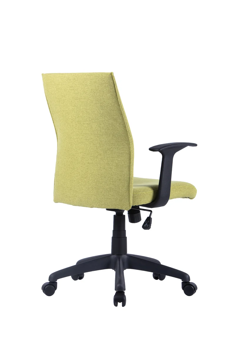 Chefsessel ROCKET Chefsessel / Kunststoff schwarz / Bezug Webstoff dunkelgrauschwarz, grün oder Cordstoff grau / Wippmechanik / Sicherheitsklemmschutz / Sicherheitsrollen / B 56, H 92,5-100,5,T 61,5 cm