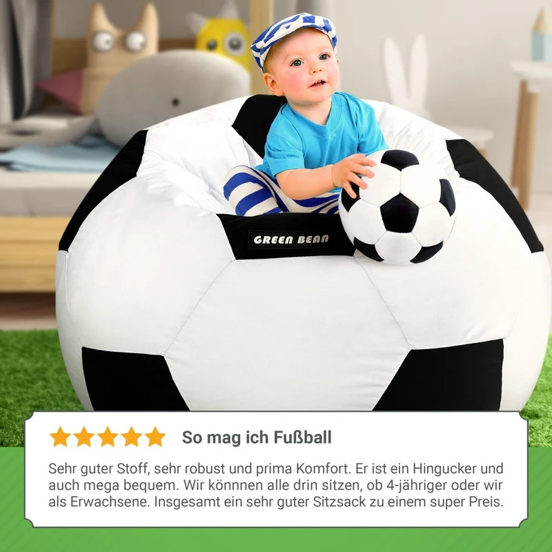 Fußball Sitzsack