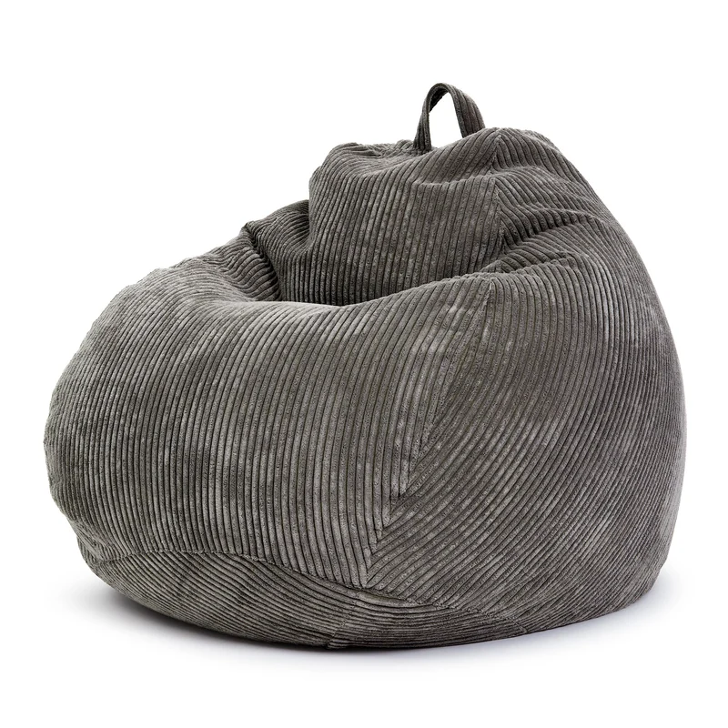 Scoop Sitzsack in Cord-Optik mit Tragegriff