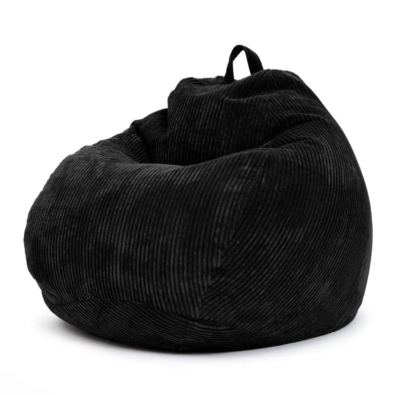Scoop Sitzsack in Cord-Optik mit Tragegriff