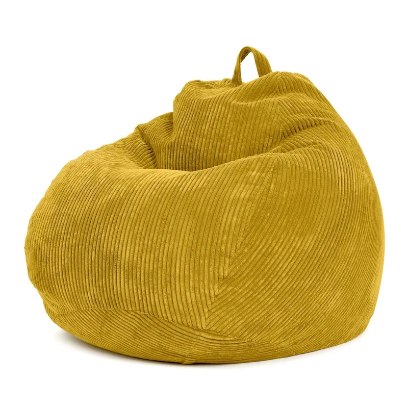 Scoop Sitzsack in Cord-Optik mit Tragegriff