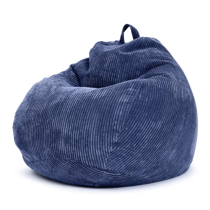 Scoop Sitzsack in Cord-Optik mit Tragegriff
