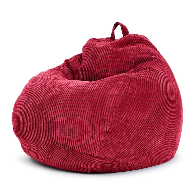Scoop Sitzsack in Cord-Optik mit Tragegriff