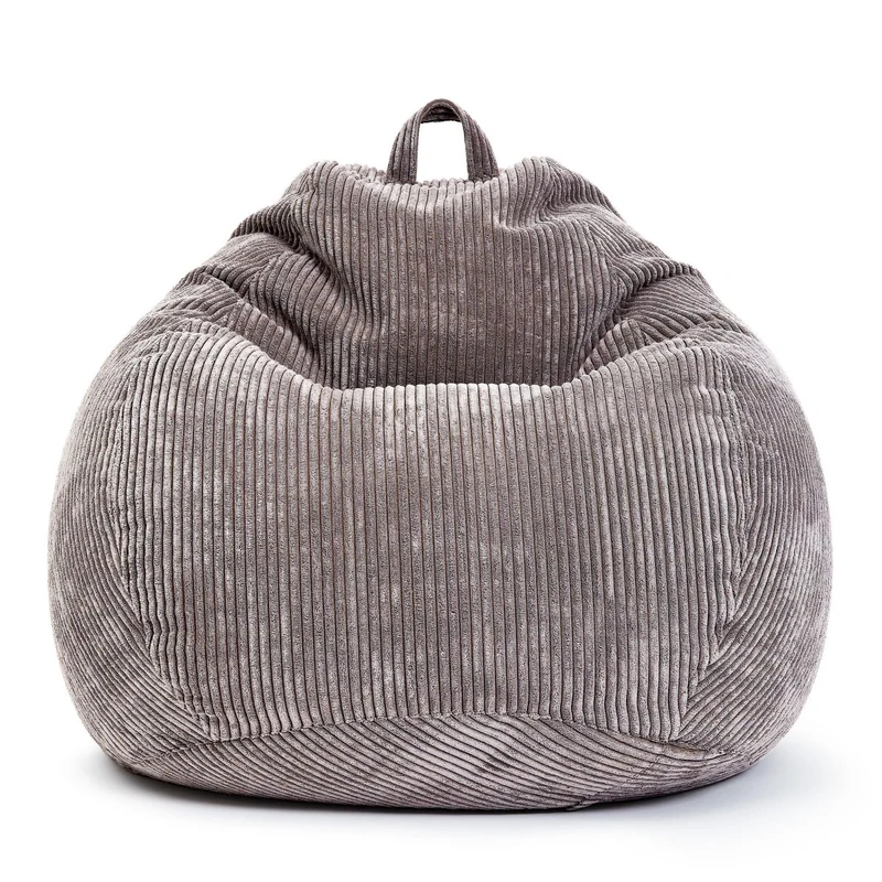 Scoop Sitzsack in Cord-Optik mit Tragegriff
