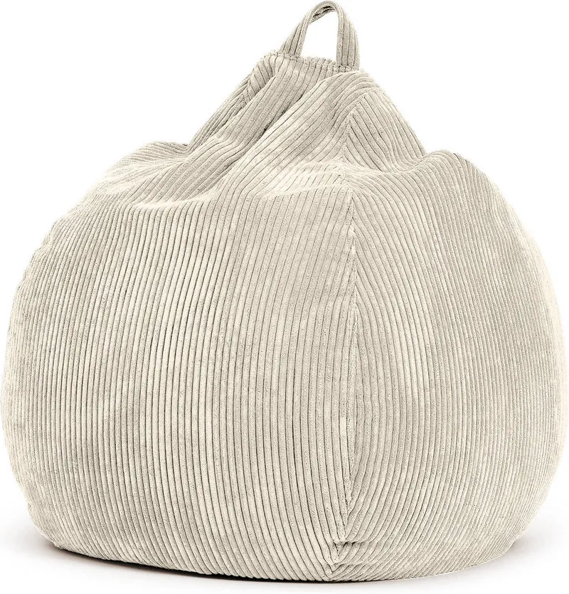Scoop Sitzsack in Cord-Optik mit Tragegriff