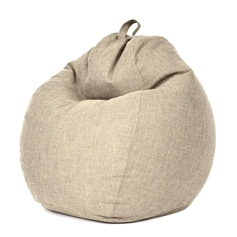 Homeline Sitzsack in Leinen-Optik