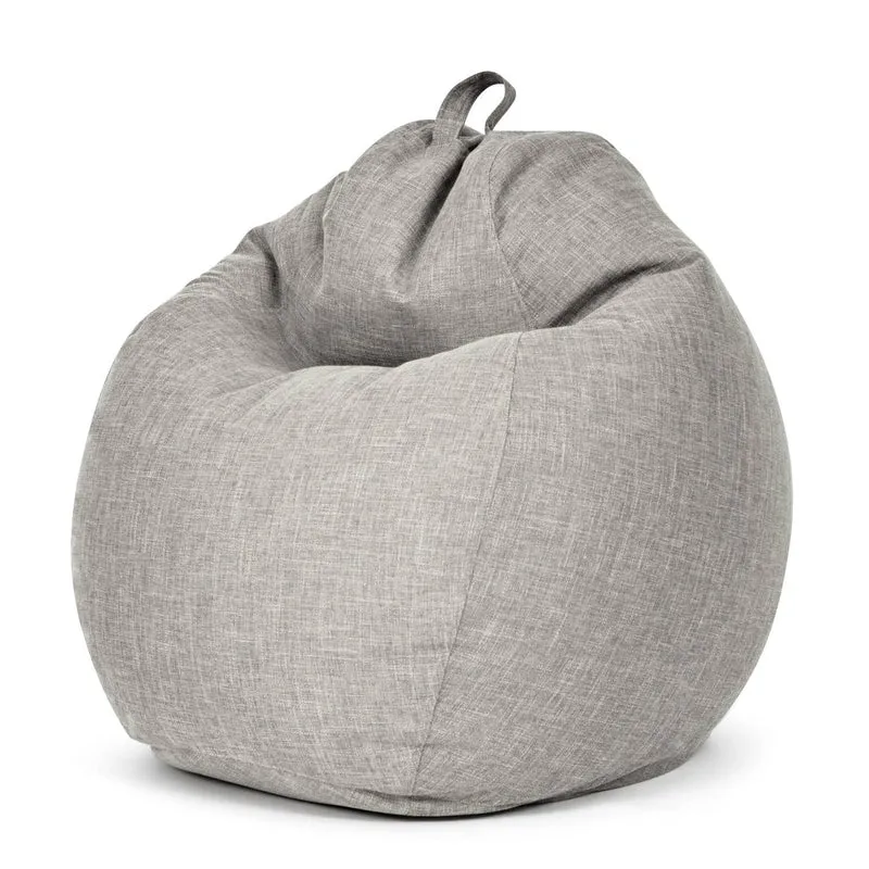 Homeline Sitzsack in Leinen-Optik