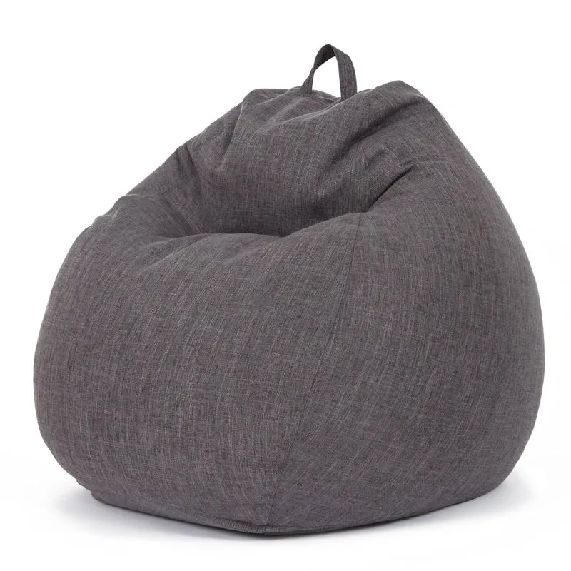 Homeline Sitzsack in Leinen-Optik