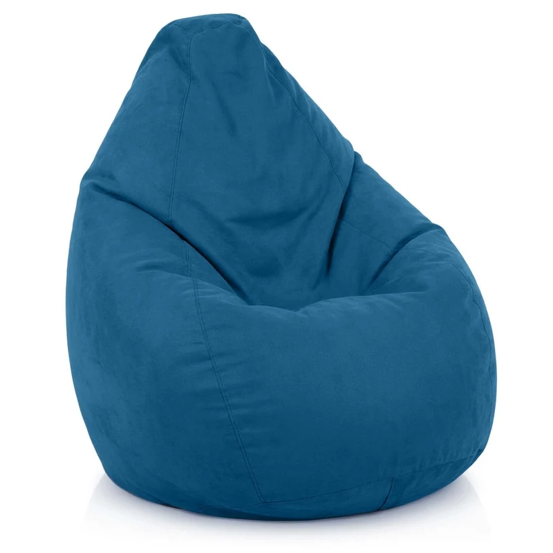 Drop Sitzsack in Wildleder-Optik