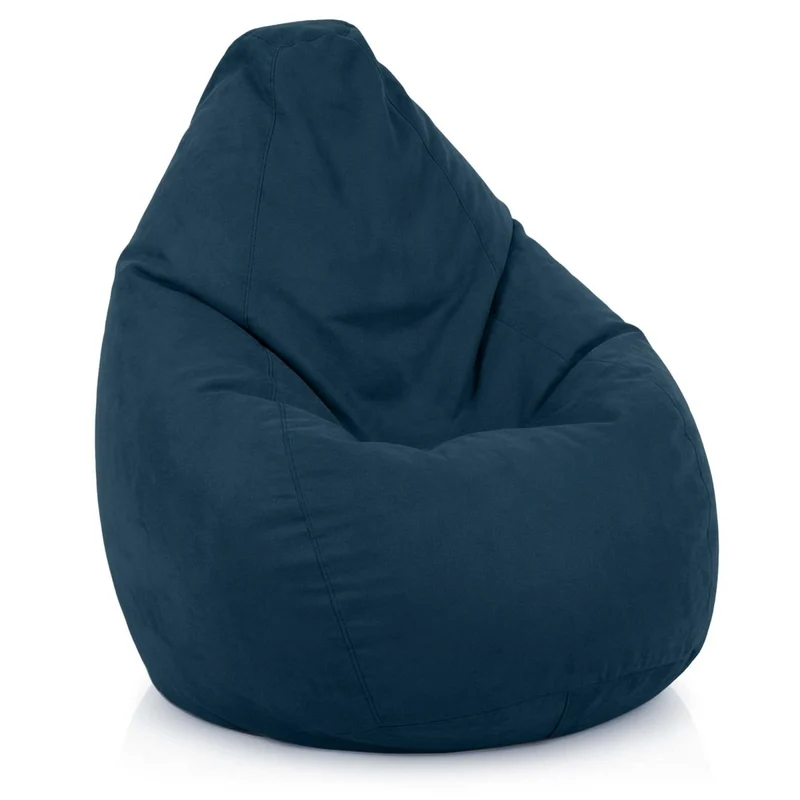 Drop Sitzsack in Wildleder-Optik