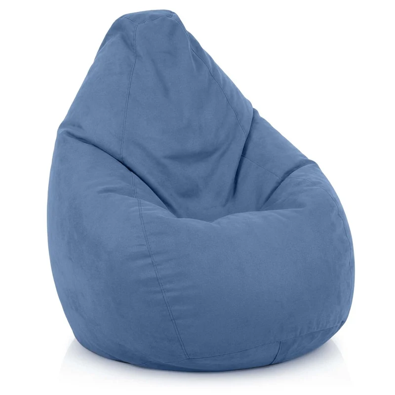 Drop Sitzsack in Wildleder-Optik