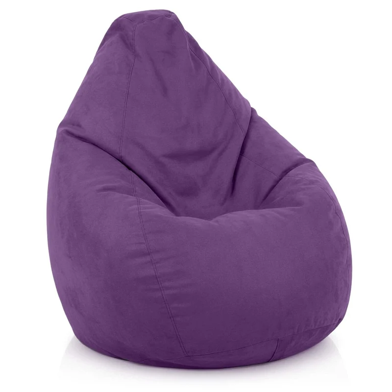 Drop Sitzsack in Wildleder-Optik