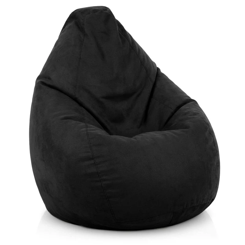 Drop Sitzsack in Wildleder-Optik