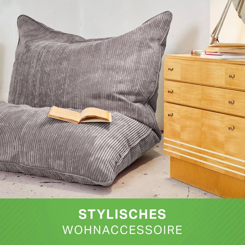 Cordoba XXL Sitzsack in Cord-Optik