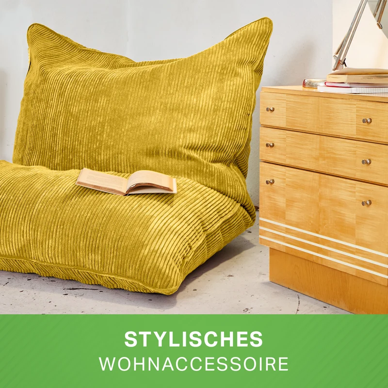 Cordoba XXL Sitzsack in Cord-Optik