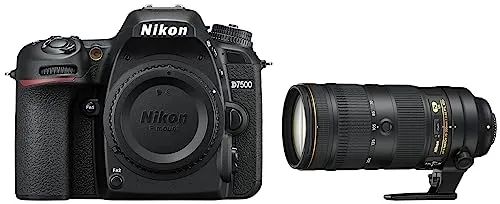 Nikon D7500 20.9MP DSLR Camera with AF-S DX NIKKOR 18-140mm f/3.5-5.6G ED VR Lens, Black