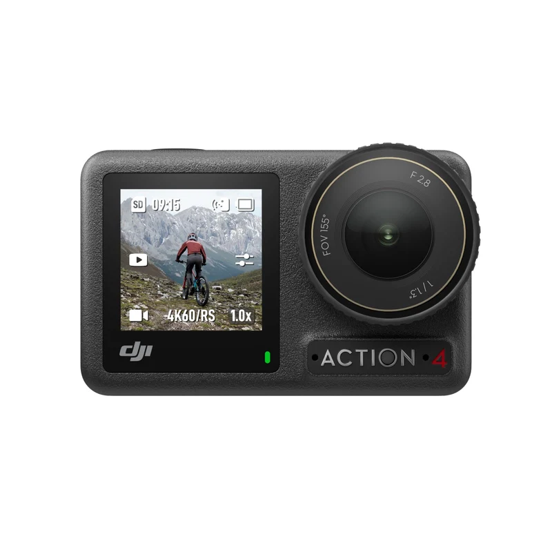 DJI Osmo Action 4 Essential Combo, 4K/120fps Waterproof Action Camera