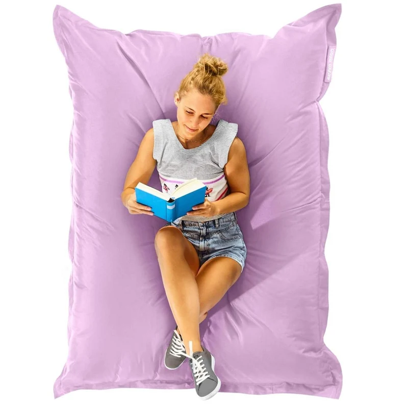 Square Riesensitzsack in Pastell für Indoor & Outdoor