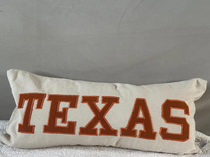 College name throw pillows, graduation College gift
