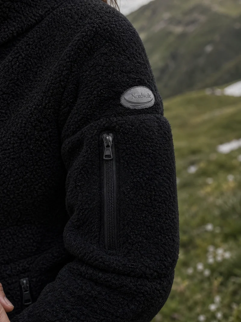 Elin | Wollfleece Jacke Damen