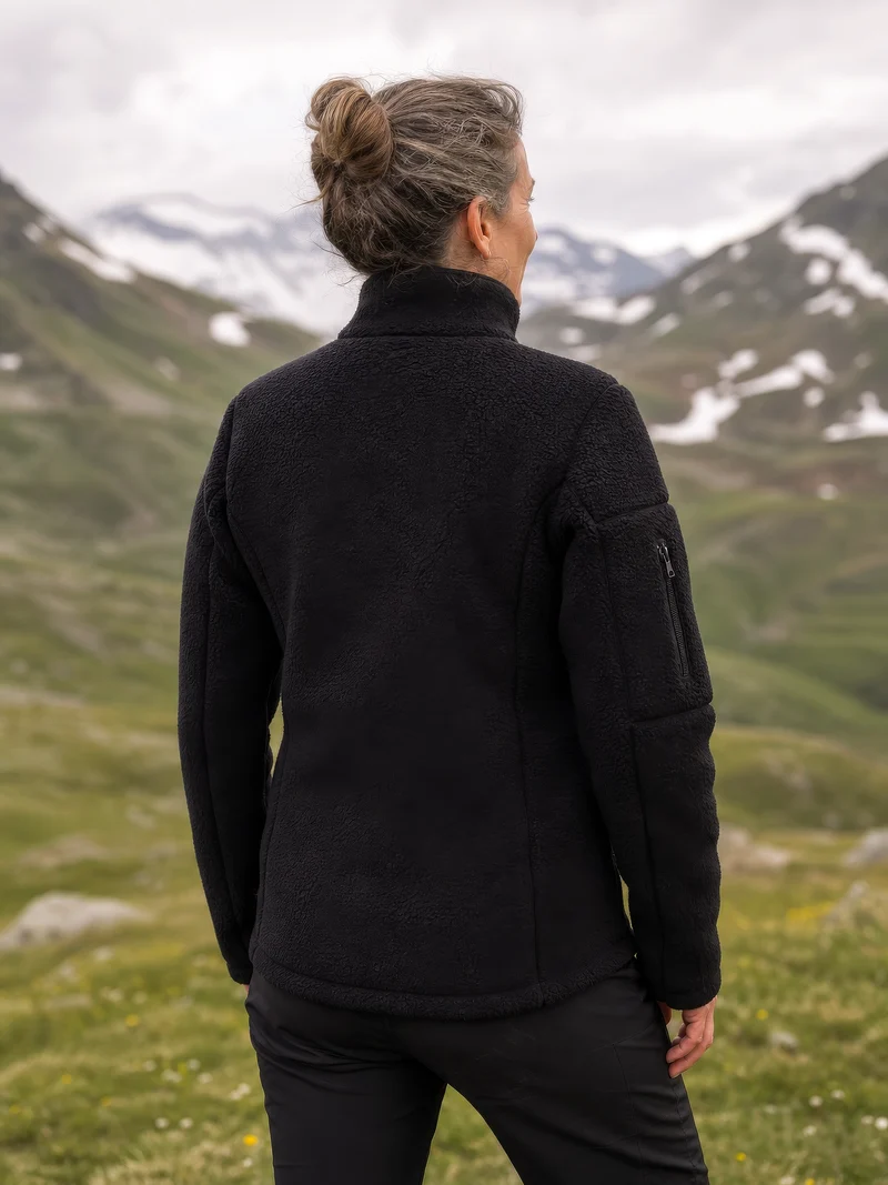 Elin | Wollfleece Jacke Damen