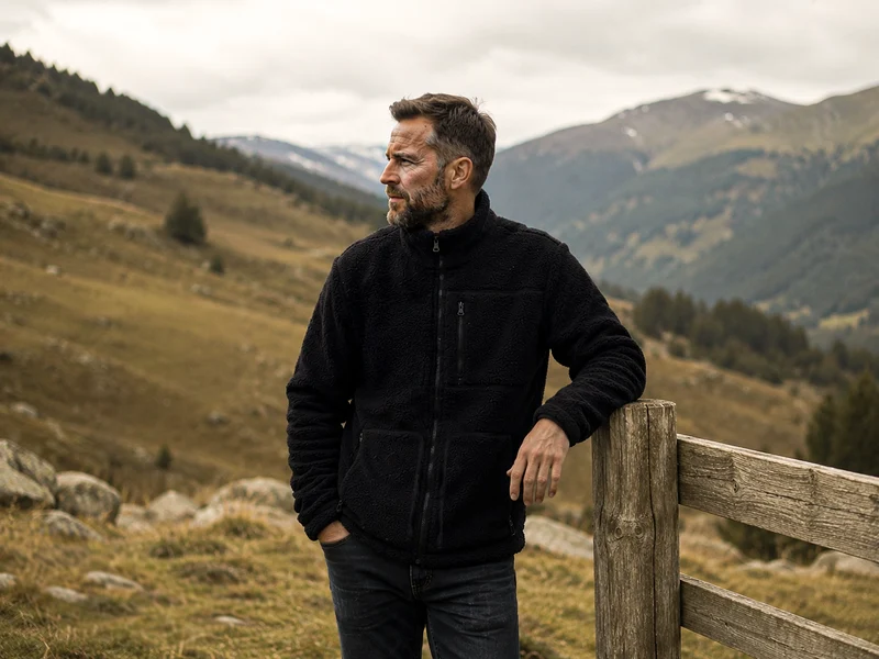 Emil | Wollfleece Jacke Herren