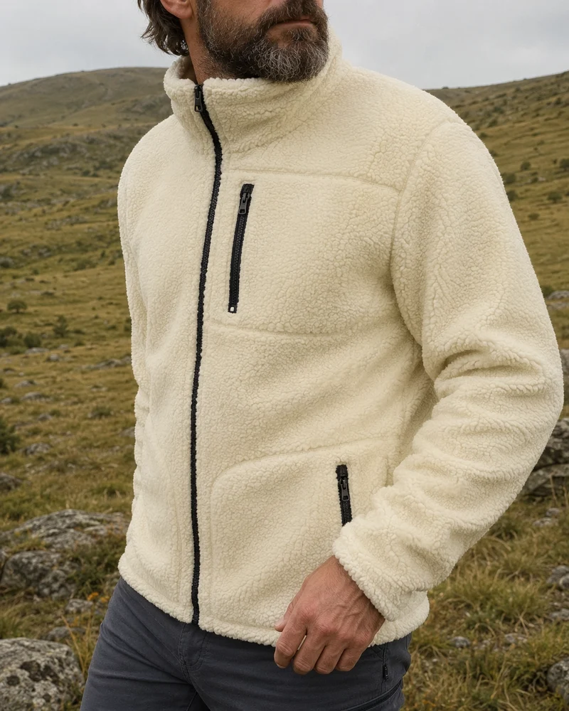 Emil | Wollfleece Jacke Herren