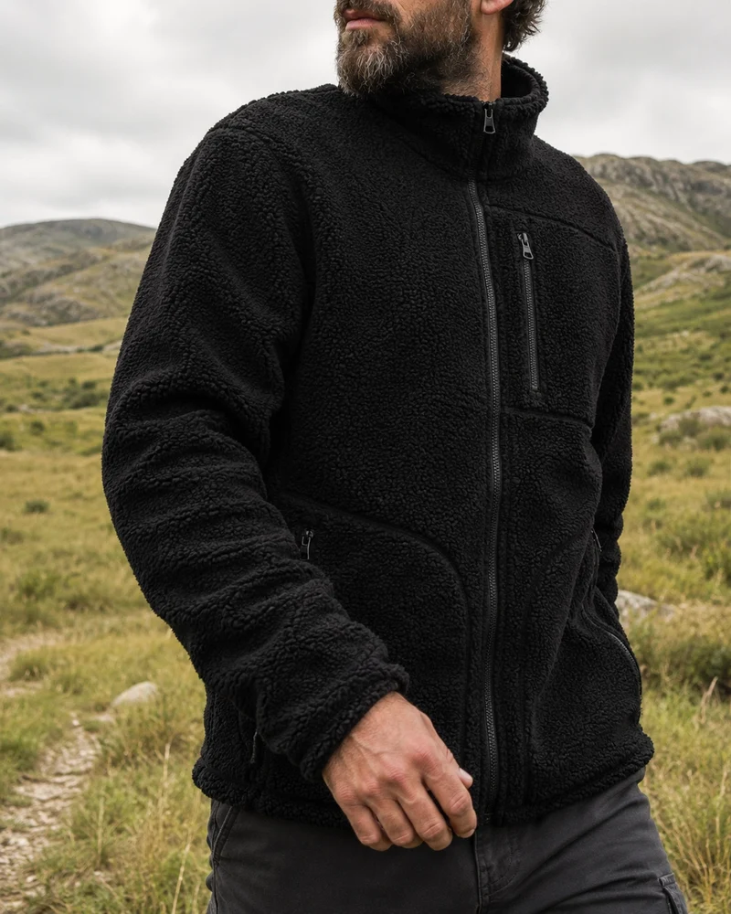 Emil | Wollfleece Jacke Herren