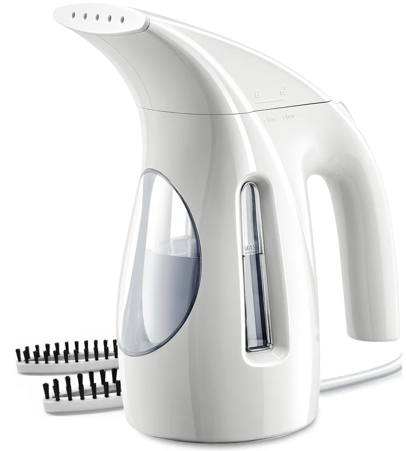 HiLIFE Steamer for Clothes, Portable Handheld Design, 240ml Big Capacity, 700W, Strong Penetrating Steam, Removes Wrinkle, for Home, Office(ONLY FOR 120V)-Black