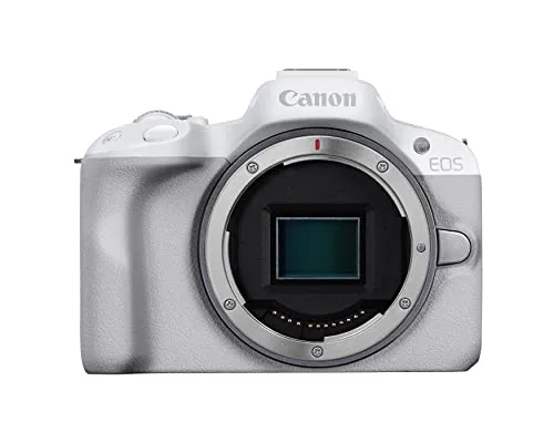 Canon EOS R50 Mirrorless RF-S18-45mm F4.5-6.3 is STM Lens Kit, 24.2 MP