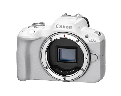 Canon EOS R50 Mirrorless RF-S18-45mm F4.5-6.3 is STM Lens Kit, 24.2 MP