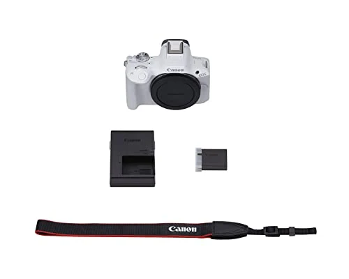 Canon EOS R50 Mirrorless RF-S18-45mm F4.5-6.3 is STM Lens Kit, 24.2 MP